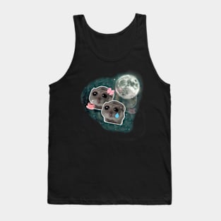 Three Moon Hamster Tank Top